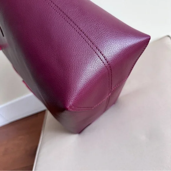 Kate Spade NY Ava Reversible Women's Tote Bag, Large - Pink and Burgundy - Picture 8 of 16